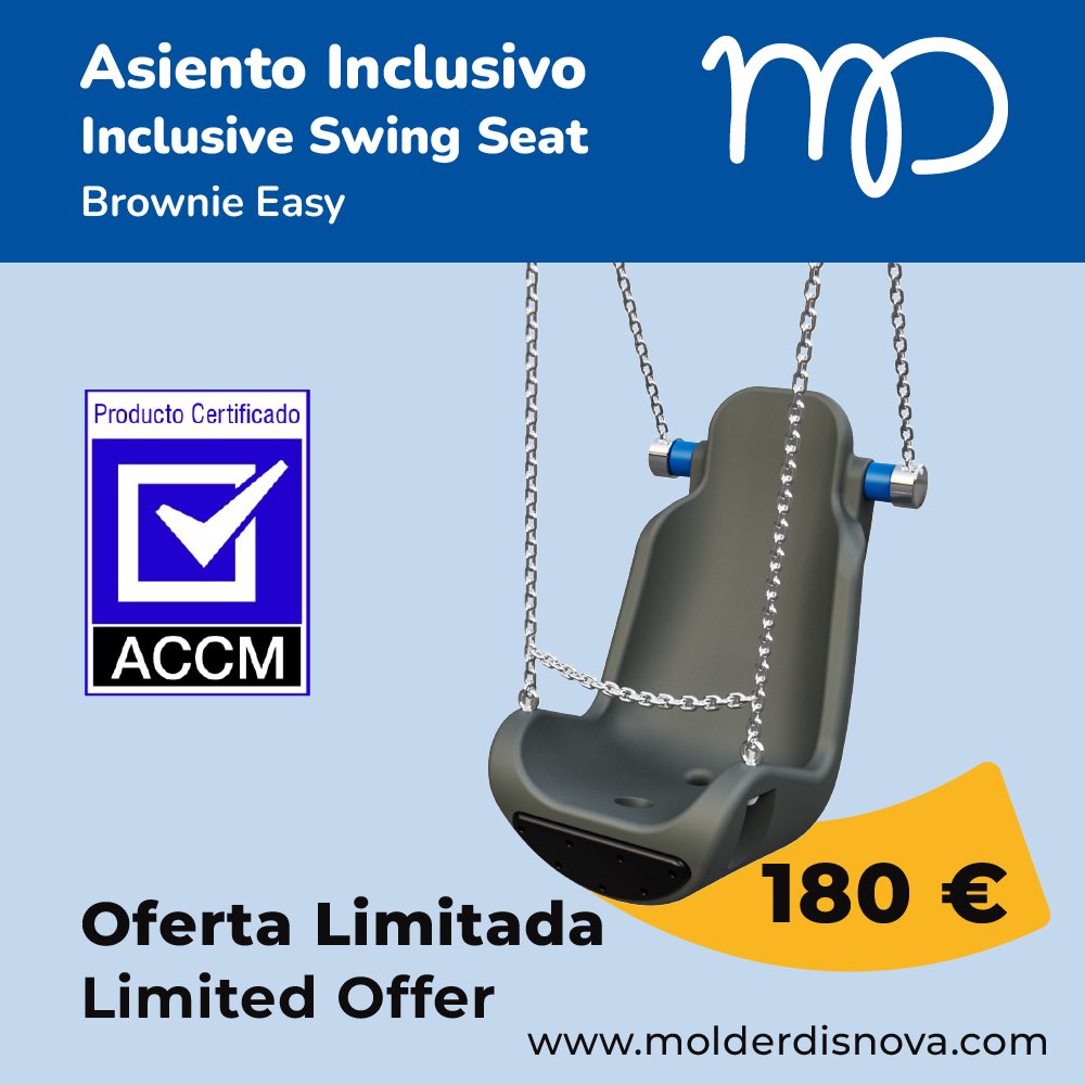 MolderDisnova's tweet photo. #Columpios #inclusivos #integración https://t.co/ZMHlfkGpcz