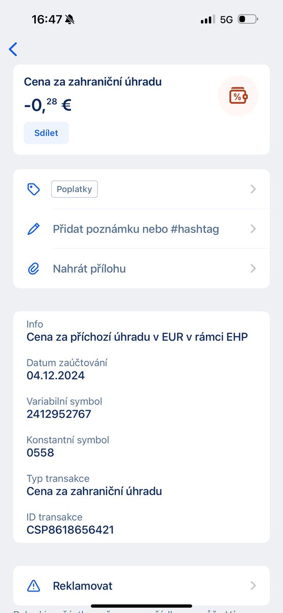 jspetrak's tweet photo. @Ceskasporitelna @simonfilip1 Aha 🤦‍♂️ https://t.co/IvEEiDZG6n