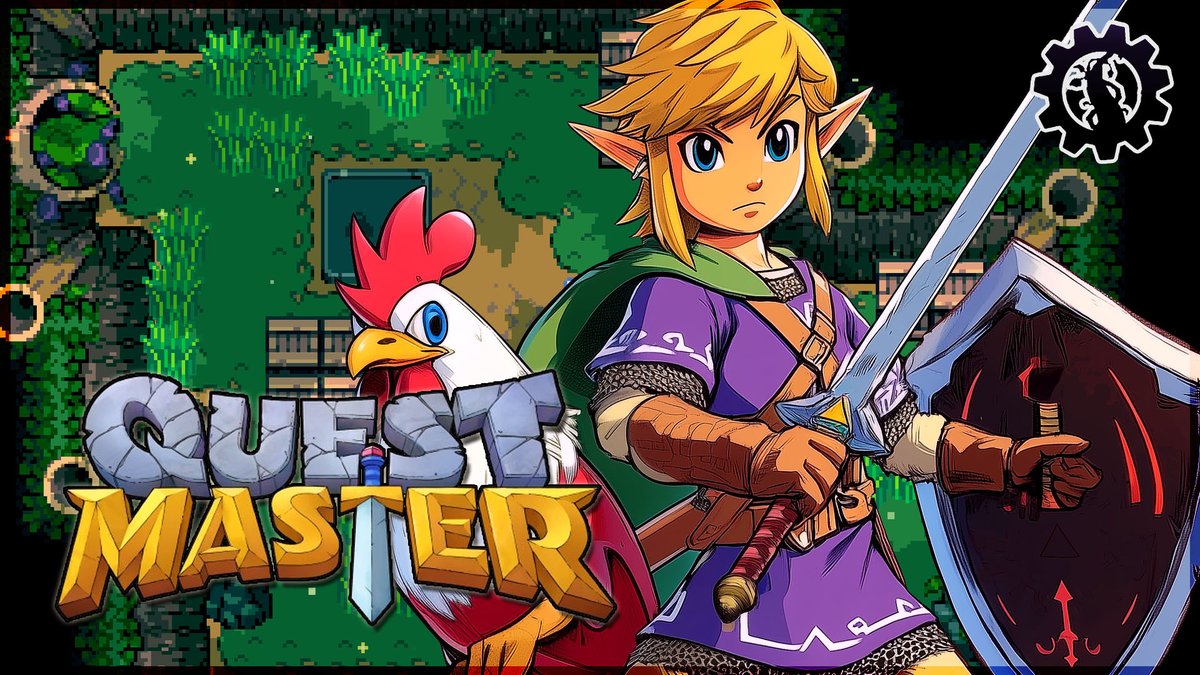 MechanicalBean1's tweet photo. We'll be playing Quest Master today *coughzeldamakercough*! Making sounds like "hyet" and "hut" as we swing our little elf swords around.
Today @ 9:00am PST!
https://t.co/76QwnMZdYy
https://t.co/alE0nmrxIR
#zeldamaker #questmaster #legendofzelda #zeldalike #smallstreamer https://t.co/cGpJzNukaB