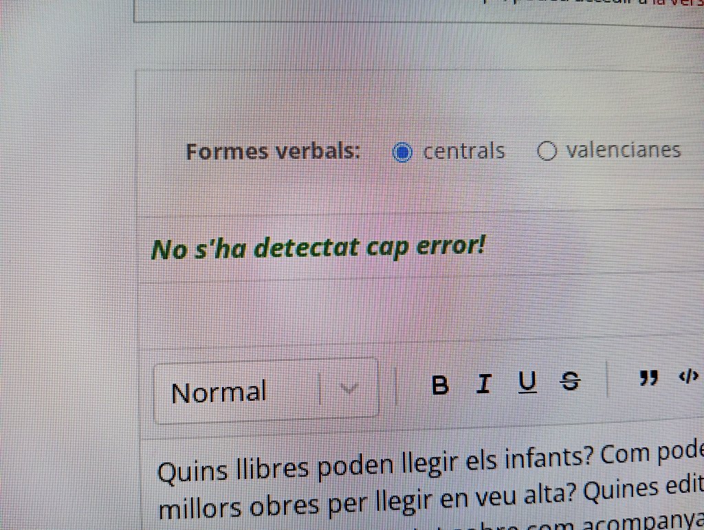 Poques coses em fan sentir més poderosa que aquest moment: