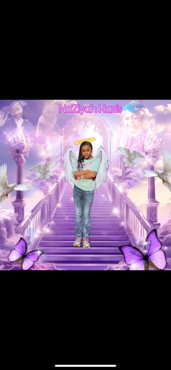 Purple Hearts for Naziyah Harris 💜💜💜💜