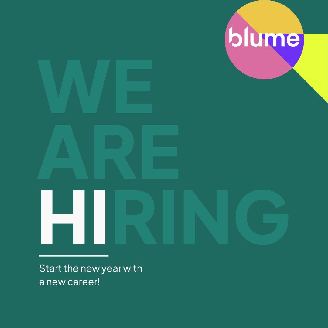 We’re hiring Customer Care Experts to join our amazing team and make a real difference 💪

Help clients take the first steps in their personal injury or medical negligence claims journey

Contact recruitment@blumegroup.co.uk to apply today

#CustomerCareJobs #NowHiring #NewCareer