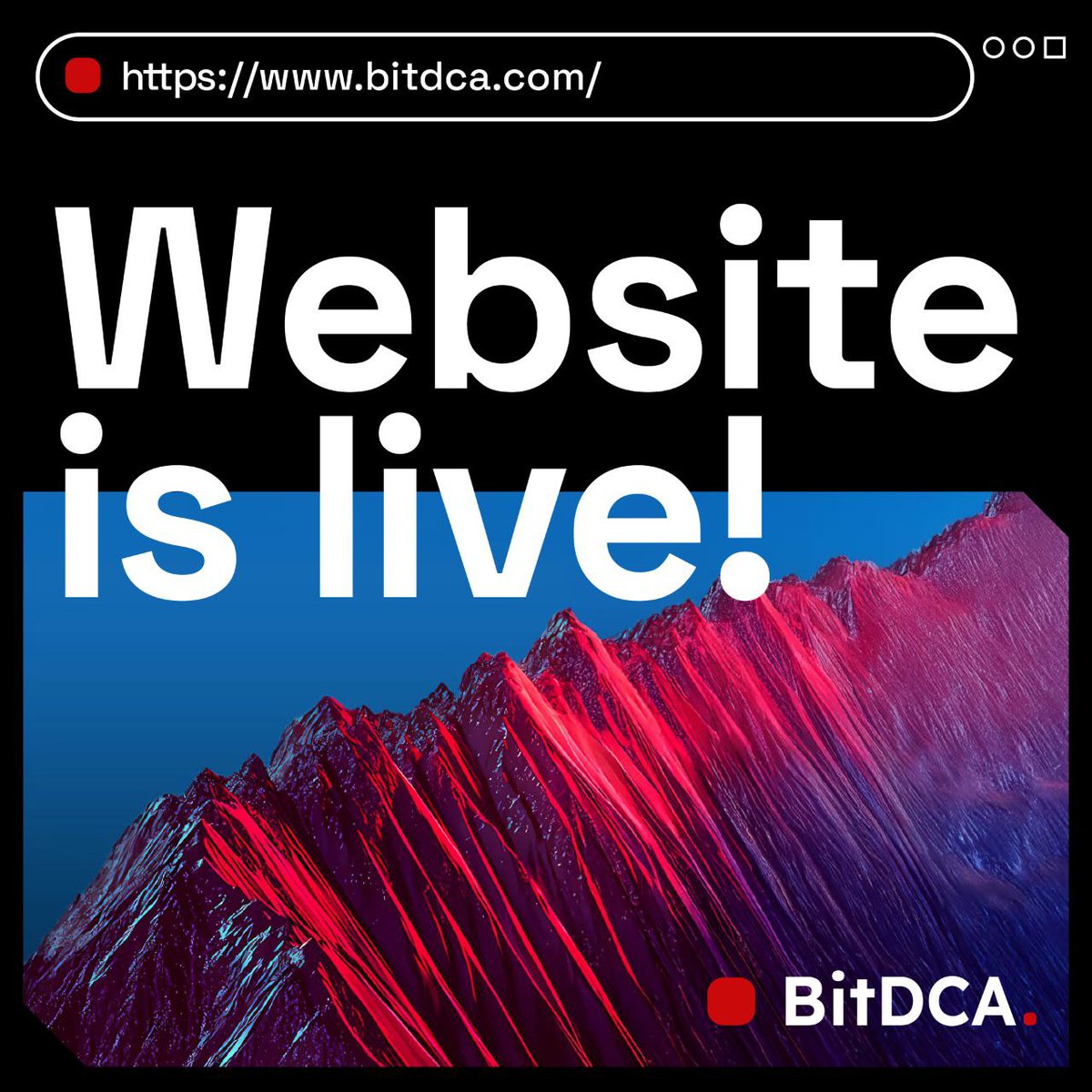 bitdcaOFFICIAL's tweet photo. We are live!

🟥 https://t.co/ZMFBWuhoMc https://t.co/3sUKtd0pfD