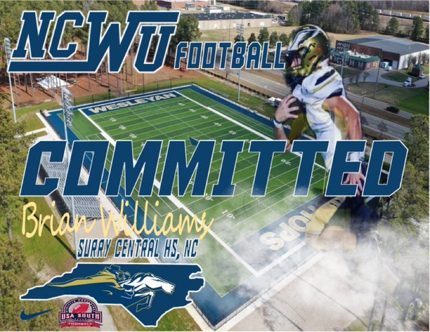 Truly blessed to announce my commitment to play 4 years of football <a href="/NCWesleyanFB/">NC Wesleyan Football</a>