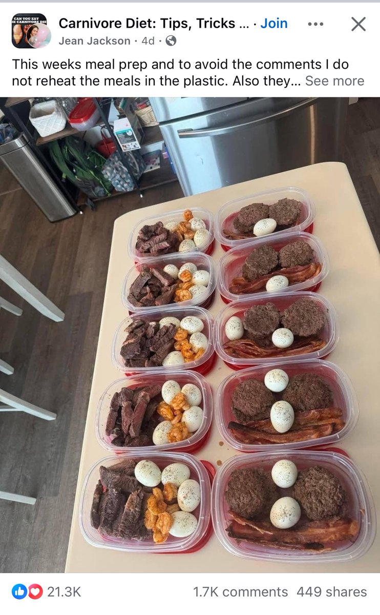 HeyMoike's tweet image. Facebook is always recommending me posts for carnivore diets and from a page called “Death Stairs”. Also, people building decks.