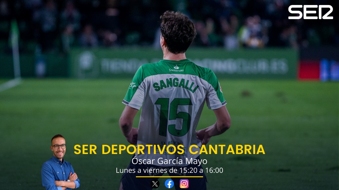 📻 <a href="/SERDeportivos/">SER Deportivos</a> Cantabria (16/01/25) con <a href="/OskarGarcia16/">Óscar García Mayo 🎙</a>

🎧 cadenaser.com/audio/ser_cant…

🟢 Actualidad del <a href="/realracingclub/">Real Racing Club</a>
🎙 Entrevista a Marco Sangalli
🔎 #LaLupa de <a href="/erikvegas_/">𝐄𝐫𝐢𝐤 𝐕𝐞𝐠𝐚𝐬</a>: Muresan
🏀 Víctor Pontanilla (<a href="/PasPielagos/">Pas Piélagos</a>) y <a href="/nahueldelval/">Nahuel del Val</a> (<a href="/Cantbasket_04/">Cantbasket 04 - Santander</a>)