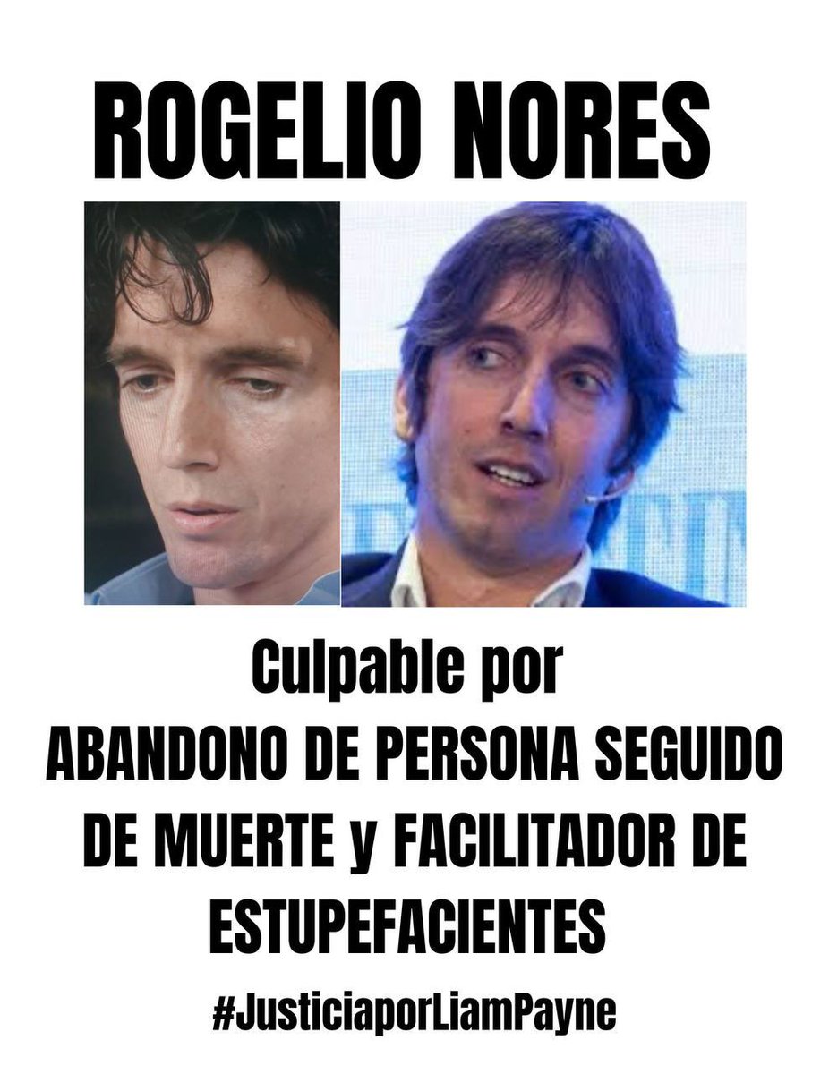 PaynoLiam29's tweet photo. ROGELIO NORES RATA REPUGNANTE!! Como carajos tiene agallas después de todo lo que hizo, para demandar a Geoff Payne por DIFAMACION???? 

“ESTA ACABANDO CON MI REPUTACIÓN” ¿cuál reputación Rogelio, la que ya tenias por estafador? Un homicida culpable de abandono de persona seguido de muerte se acaba su reputación SOLO RIDICULO! Y para tu información somos millones los que estamos con Geoff, el no esta solo, y seguiremos exponiendo todo lo oscuro de tu ruin existencia hasta que estes donde debes estar.

No había contrato OK, pero y todos los correos? pero para firmar como Manager ahí si entonces ya no eras solo su amigo? Para mantener como una sanguijuela pegado a el entonces ahí si?

#JUSTICEFORLIAM #JusticeForLiam #JusticeForLiam #GeoffYouAreNotAlone 
#ExposeRogerNores