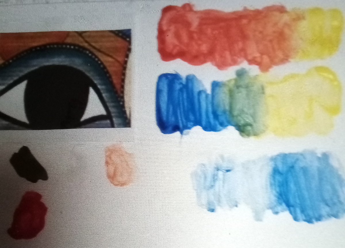 hillsideyr3's tweet photo. A fabulous afternoon colour mixing and matching to Egyptian art. https://t.co/jzv44BJyUr