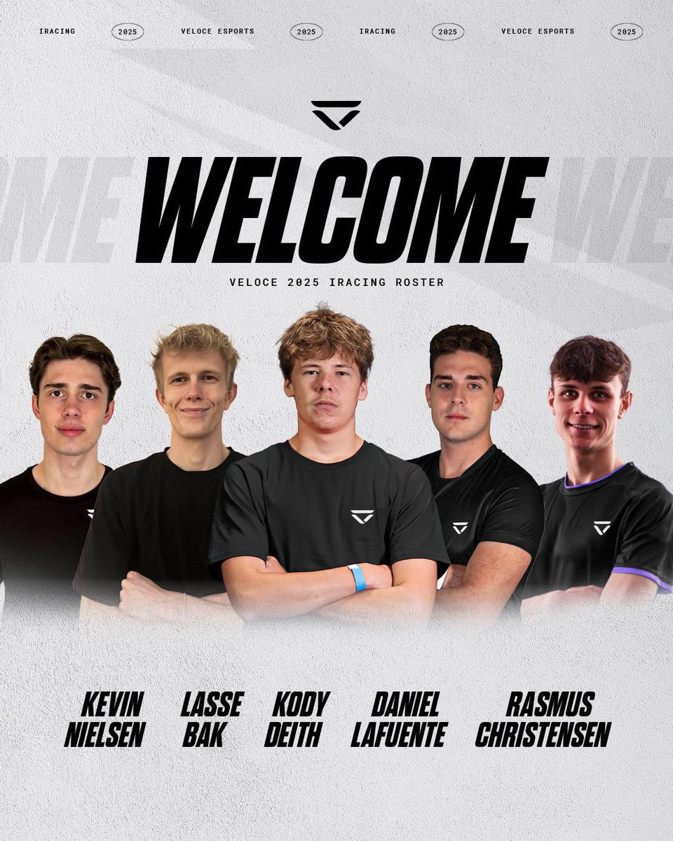 🚨 Meet the Veloce iRacing class of 2025 🚨
We cannot wait to get started 🤩
#iracing