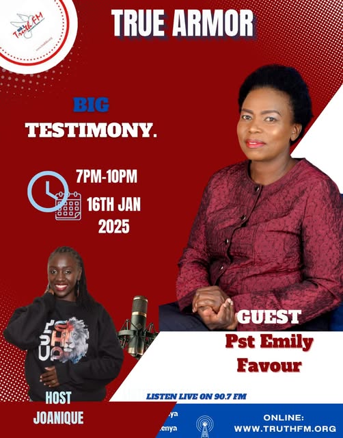 Truthfmkenya's tweet photo. Rejoice always, pray without ceasing, in everything give thanks; for this is the will of God in Christ Jesus for you.- I Thes 5:16-18

Join @Joanique_Ke on #TrueArmor this #TurnBackThursday as we get encouraged with the #BigTestimony by Pst Emily Favour
Call/WhatsApp 0727 907 907 https://t.co/CNlQ2mLZLl