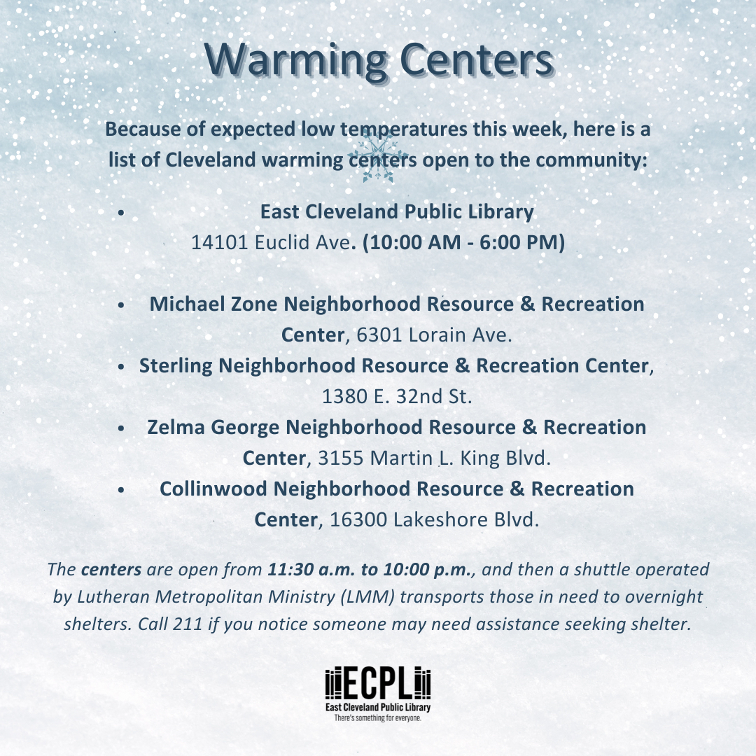 East Cleveland Public Library tweet media