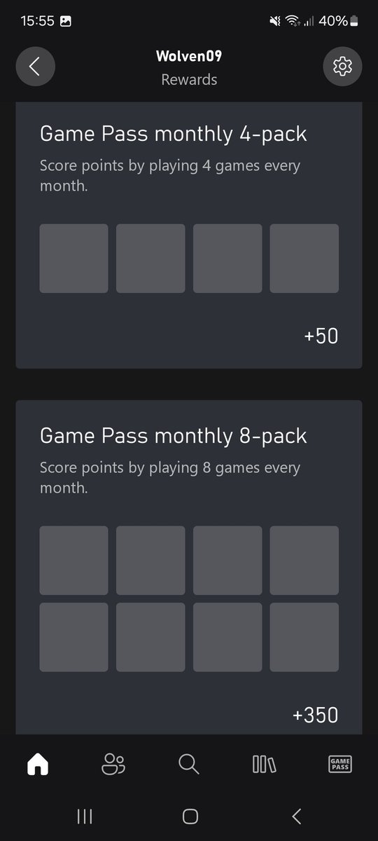 GamerWolven09's tweet photo. Rewards on Xbox recently updated, now you can earn a bonus for playing a PC game everyday for 5 days, as well as the new multiplier and extra points for completing the monthly packs.

Earn more rewards for playing your favourite @xboxgamepass games https://t.co/LTYMkQ8Ymh
