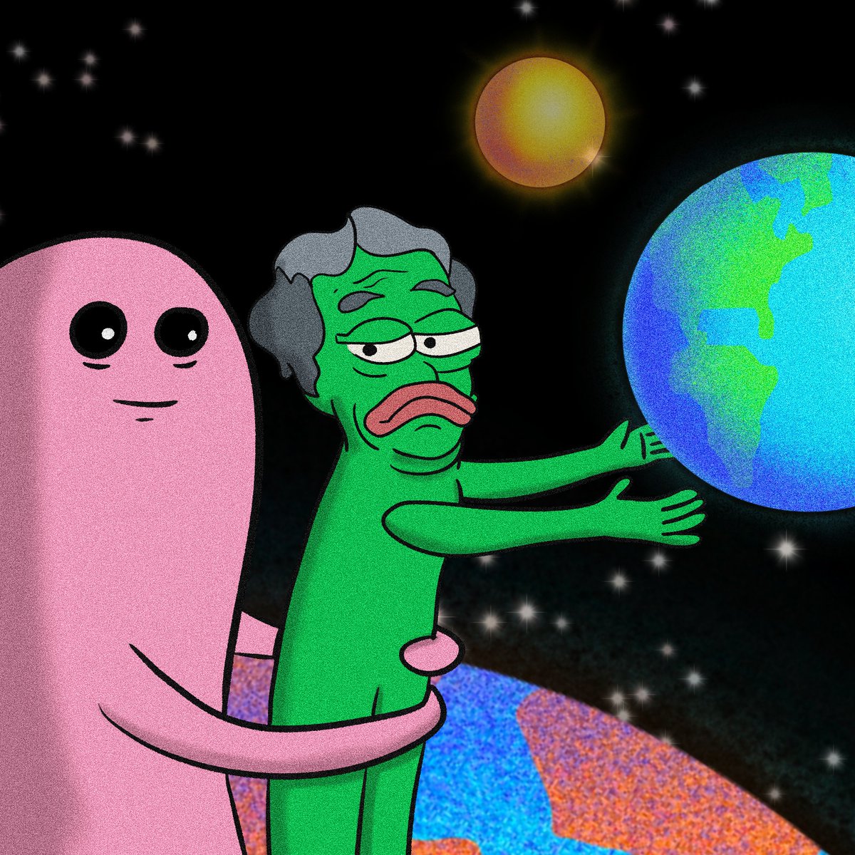 Earth is boring. 

Jump into the Solaxy 🛸🪐