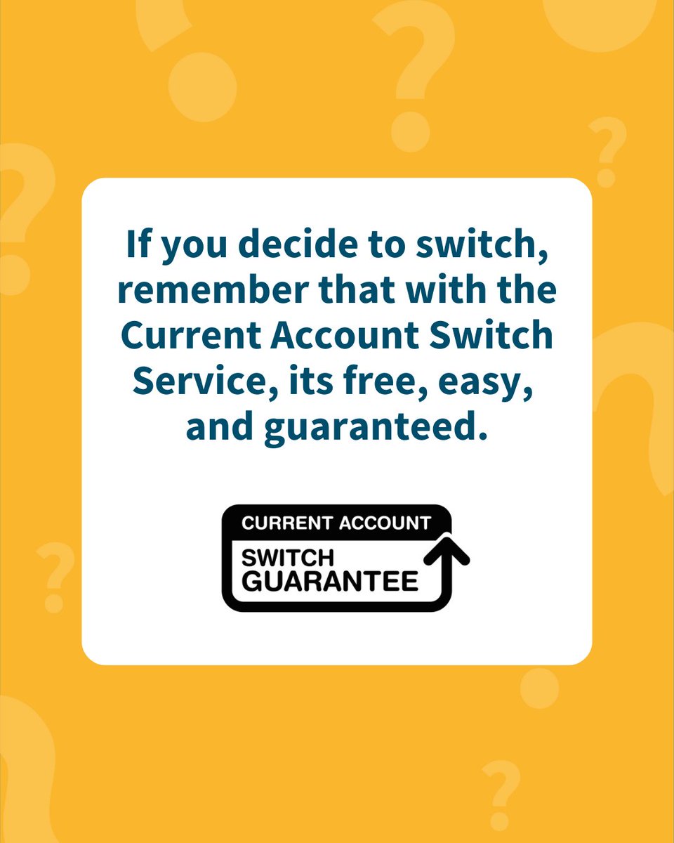 Over 11 million people have switched… ever wondered if it might be right for you?

There’s plenty of benefits that you could get access too – here are some of our favourites.

#FinancialWellbeing #SmartSpending #NewYearNewYou #CurrentAccountSwitchService