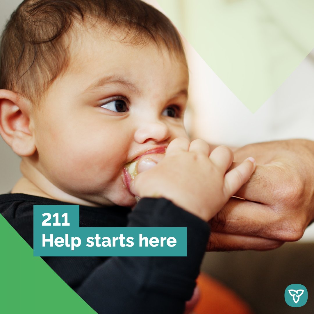 ChildrenON's tweet photo. DYK that you can access programs that help provide items like baby food, formula and clothing through @211Ontario? 

Call 2-1-1 for info and referrals to programs in your area. 

#HelpStartsHere #dial211 https://t.co/6MXXR0AWF4