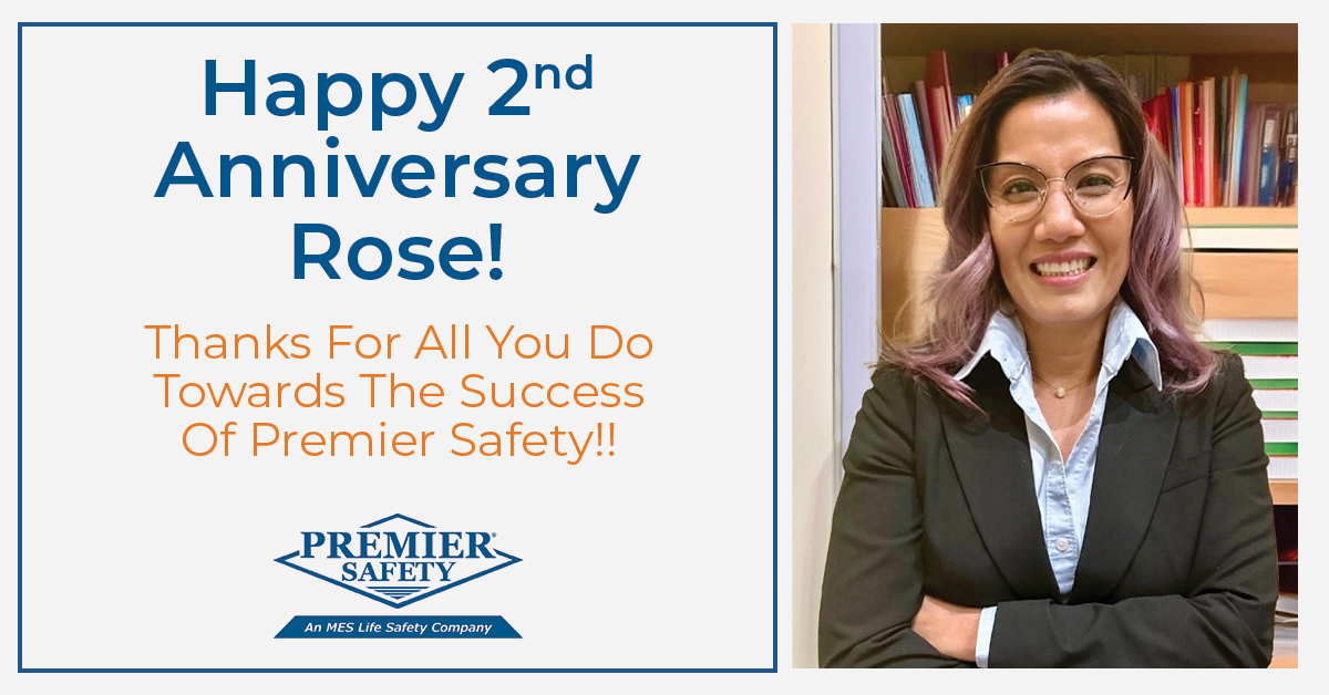 _premier_safety's tweet photo. 🎉 Happy 2nd Work Anniversary, Rose! 🎉

We’re so grateful for everything you do to drive Premier Safety’s success! 🙌 Here’s to many more years of growth, teamwork, and amazing achievements. Let’s all celebrate Rose today! 🎈🎊 #Teamwork #WorkAnniversary #PremierSafety https://t.co/a02QwvKWxN