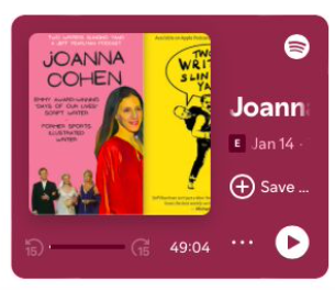 joanna1680's tweet photo. The great Jeff Pearlman invited me to be on his podcast "Two Writers Slinging Yang" to talk about my journey from Sports Illustrated reporter to soap opera scriptwriter. Please check it out along with all Jeff's other wonderful conversations with writers.

https://t.co/Uwt5OEuwL4 https://t.co/YIc8EbQ2Yj