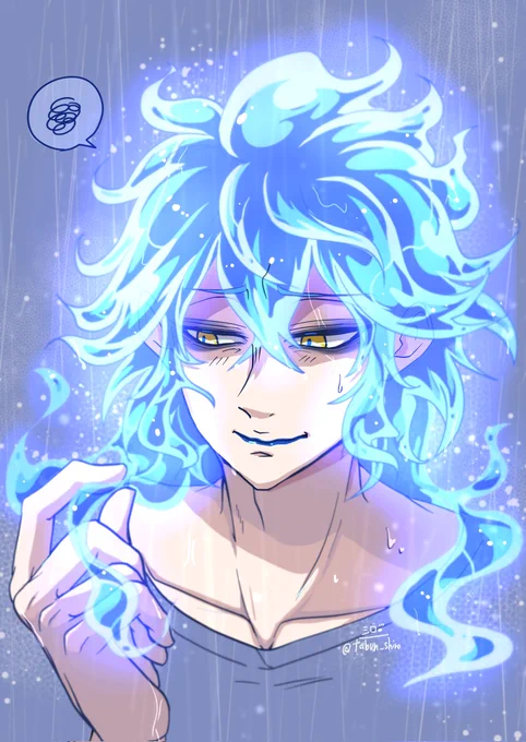 「あ〜あ…降ってきちゃったよ…」(訳3年前に描いたこの絵を結構気に入っていたりする) 