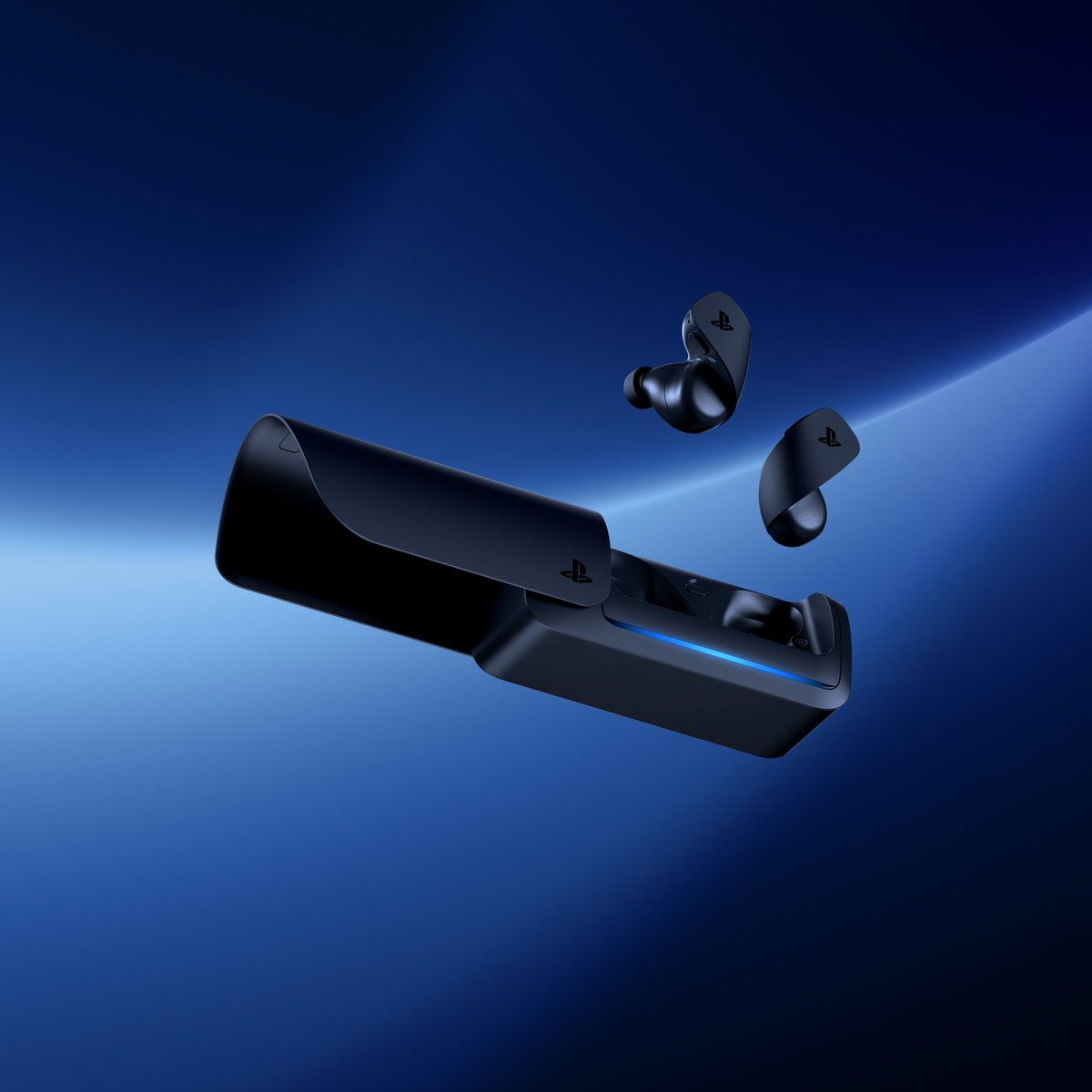 PlayStation's tweet image. PS5’s Midnight Black Collection expands Feb 20, with pre-orders live today: play.st/3PDczlt

▪️ PlayStation Portal
▪️ DualSense Edge controller
▪️ Pulse Elite headset
▪️ Pulse Explore earbuds