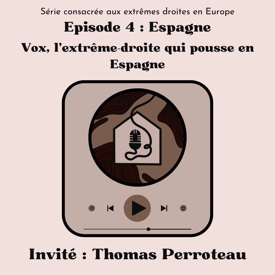 lmalmpodcast's tweet photo. 🚨 Nouvel épisode de notre série consacrée à l’extrême-droite en Europe. Aujourd’hui en Espagne 🇪🇸 avec @tperroteau, journaliste pour l'AFP à Madrid. https://t.co/RYjpNU6u3Y