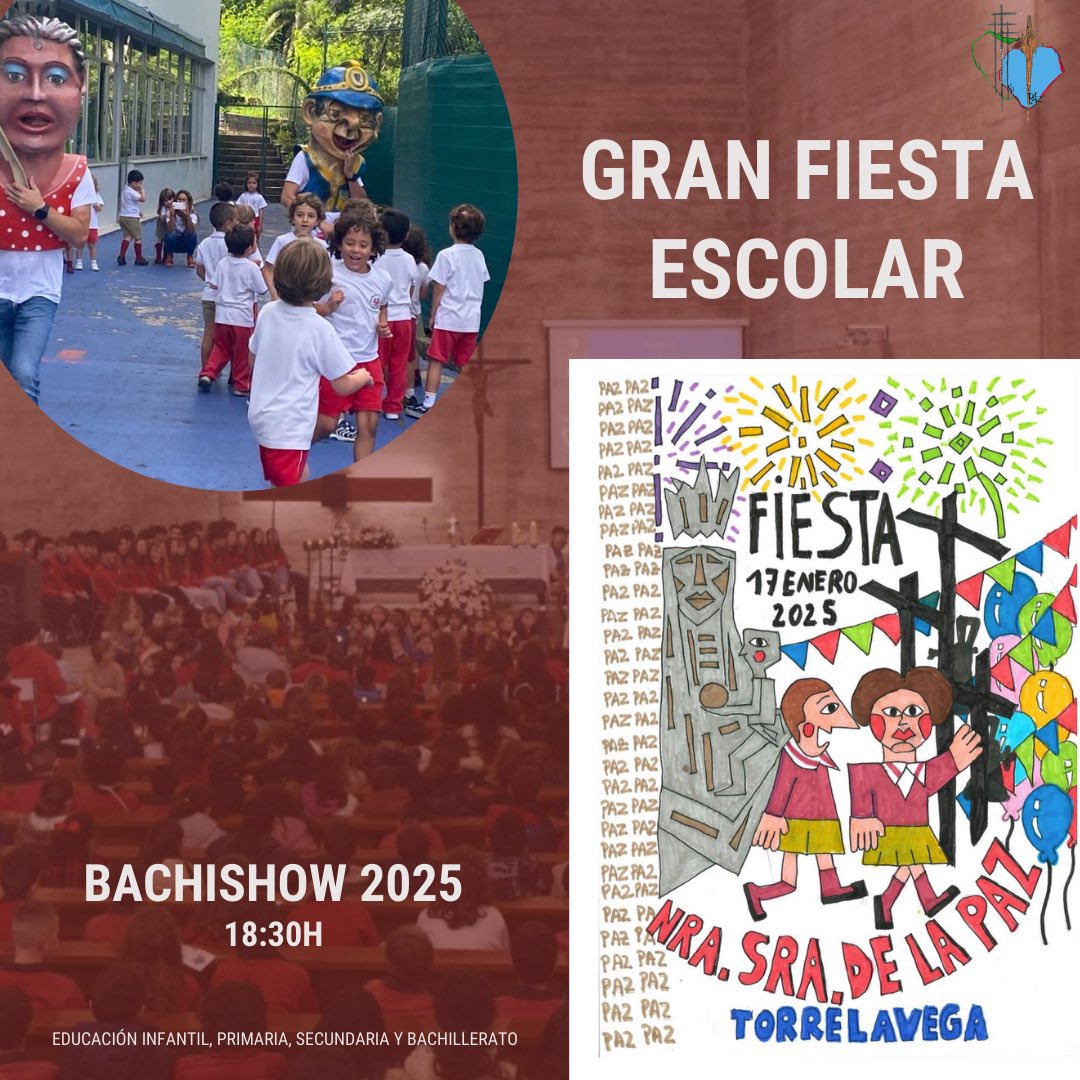 🎉🎉 ¡La fiesta de la Virgen de la Paz llega a nuestro colegio! 🙌✨

Como cada año, nos preparamos para celebrar juntos esta hermosa tradición con un día lleno de alegría, juegos, talleres y concursos. 🎨🏆