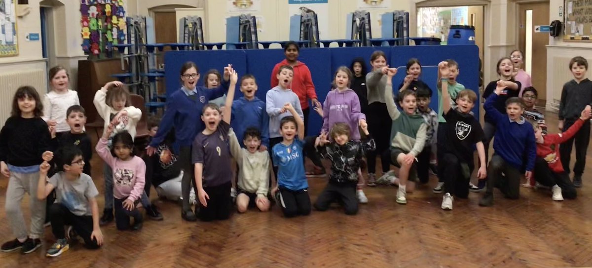 ClaphamTerrace1's tweet photo. We kicked off our Topic Launch on Eastern Europe today with some traditional steps from the polka and Krakowiak dances #topiclaunch #Easterneuropedance #persistence https://t.co/p7apFaBShm