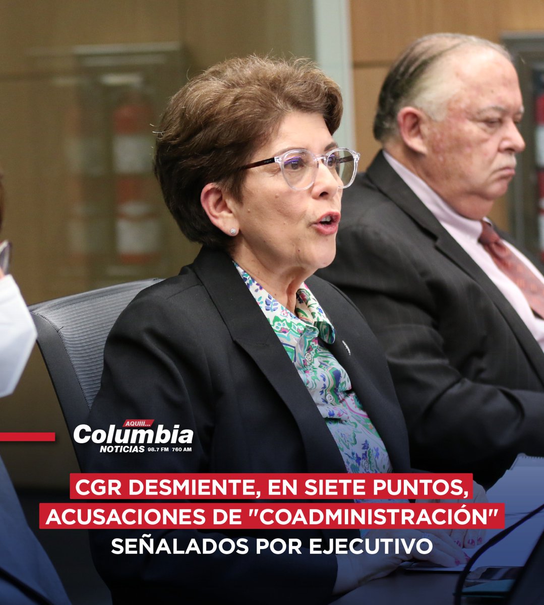 La Contraloría General de la República publicó una serie de puntos donde desmiente al Poder Ejecutivo y sus señalamientos de que se dedica a coadministrar.
(1/5)