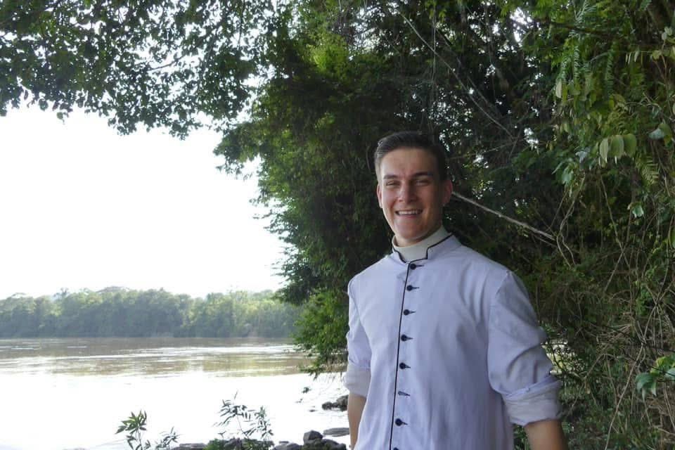ICKSP's tweet photo. With great sadness, we commend to your prayers the repose of the soul of Charles Outtier, a French seminarian of the Institute of Christ the King in Gricigliano, who was killed on January 15 in a tractor accident on the seminary grounds while he was performing his duties. Charles Outtier was a deacon preparing for priestly ordination this coming July. His unexpected and tragic death has plunged the seminary into mourning.

Deacon Outtier edified the whole community with his joyful demeanor and his fervent devotion to his duties, his studies, and his Catholic faith. He was full of promise for his future priestly ministry. But the good Lord, who alone knows the day and hour, has called him on ahead of us. He was anointed and received the Apostolic Blessing at the moment of his death.

Please pray for Deacon Outtier's soul, for the superiors of the Institute who must bear the loss of one of their spiritual sons, for all of his dear brothers at seminary, and for his family during their time of unspeakable grief.