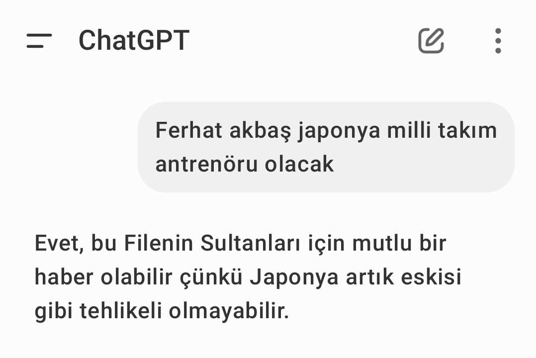 yesim0xai's tweet photo. Yapay zeka bile adamı ciddiye almıyor öleceğim
 HAKAKSAHAHAJSJWJAKAH https://t.co/2FYYieRM3b
