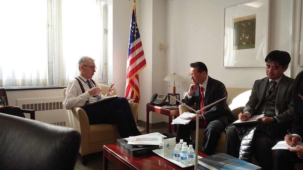 AsstSecENR's tweet photo. Great to see @METI_JPN Director General Shinichi Kihara &amp; discuss our successful 🇺🇸🇯🇵 Energy Security Dialogue, energy &amp; critical mineral cooperation, &amp; efforts to elevate regional cooperation. Our partnership is essential to shared national, energy, &amp; economic security goals. https://t.co/EpOYmlEOxv