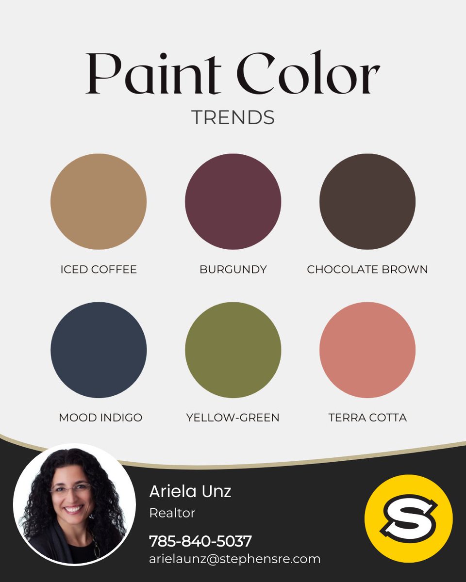 ArielaUnz's tweet photo. Looking to refresh your space? These trending Pantone paint colors are taking over homes, bringing warmth, depth, and a touch of nature-inspired beauty indoors. 🌿✨
Which color are you inspired to try?
#interiordesign #paintcolor #paintcolors #paintcolorideas https://t.co/XbHsTmENrg