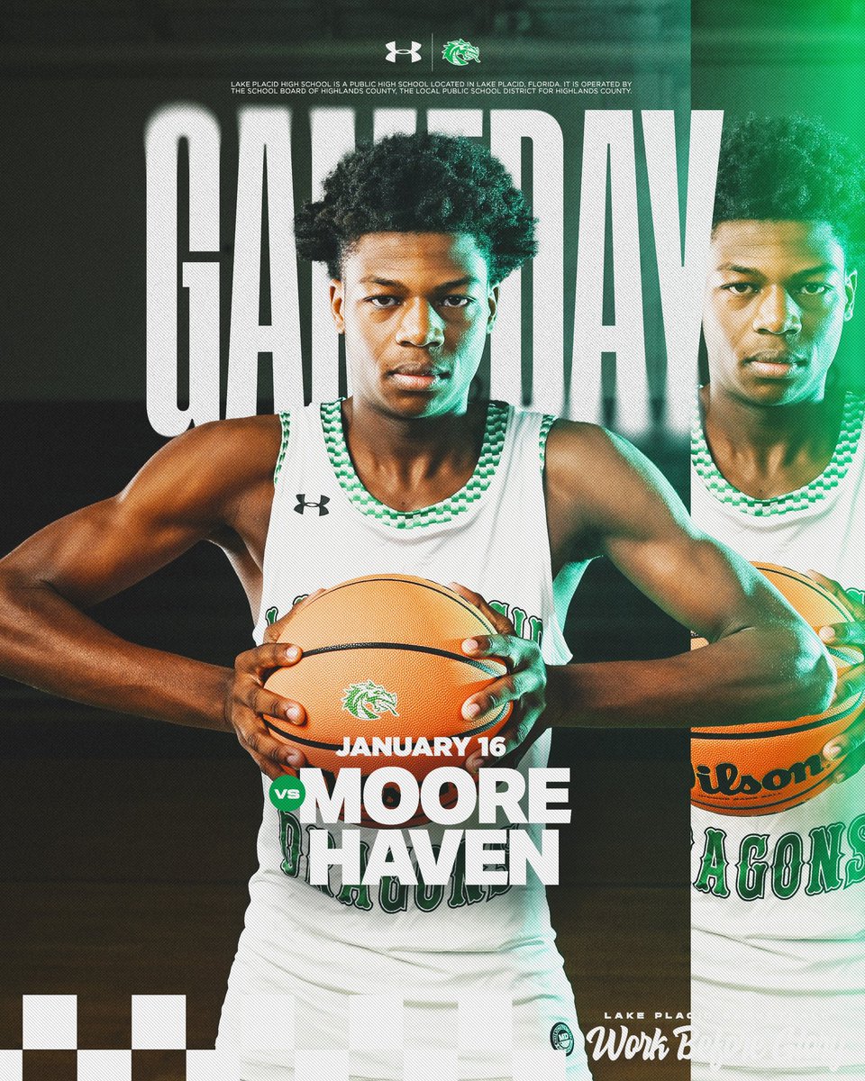LakePlacidHoops's tweet photo. Gameday!!

🆚 Moore Haven
⌚️ 6:00 / 7:30 PM
📍 Bill Ross Memorial Gymnasium

#WorkBeforeGlory 🐉
#AllGasNoBrakes 💨 https://t.co/ImzP1HoWda