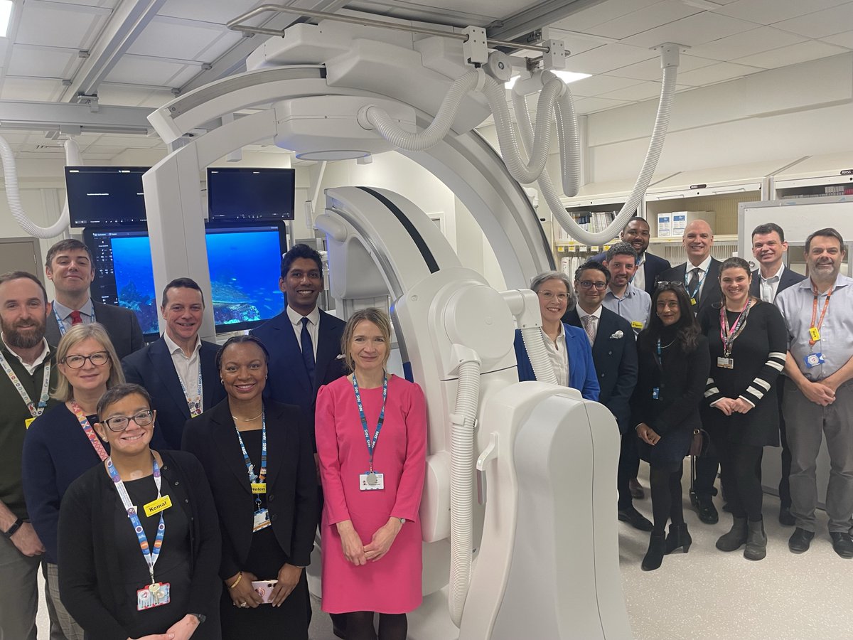 NHSBartsHealth's tweet photo. Stroke patients will benefit from quicker and more accurate treatment thanks to a state-of-the-art scanner at The Royal London Hospital: https://t.co/9YrK37Ge8K https://t.co/mFJWry501p