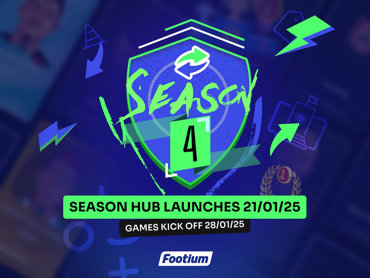 🆕 Footium Season 4 is HERE! 🆕

⚽️ Kicking off 21st January, Footium's latest season brings:

✍️ Free agents + registration overhaul
🏥 Injuries for strategic squad rotation
😳 Own goals for added realism

🔗 Get the full announcement: medium.com/footium/the-tr…
