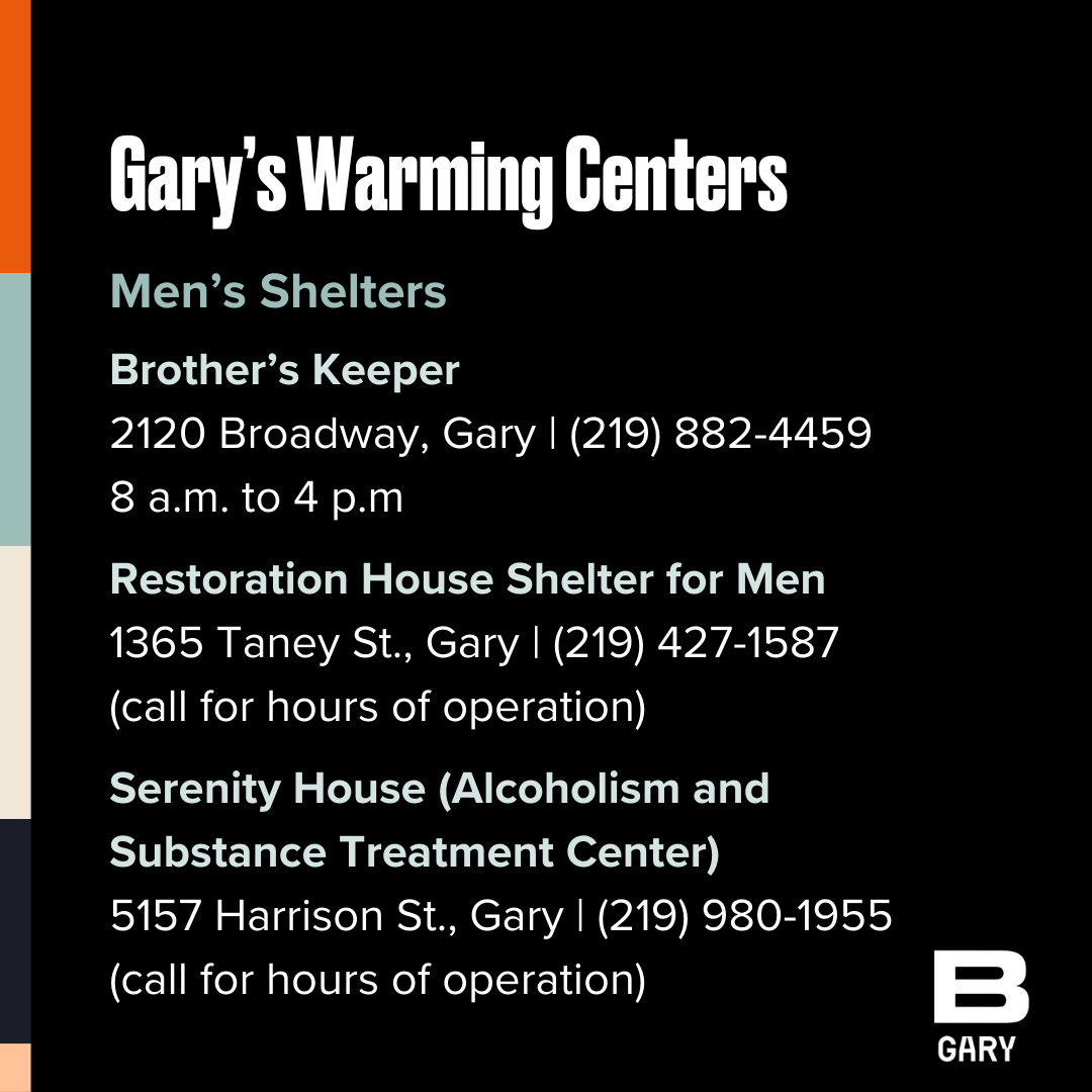 As Gary braces for an impending blast of bitter cold, the city has expanded its network of warming centers to protect residents from subzero temperatures expected in the coming days. gary.capitalbnews.org/gary-indiana-w…