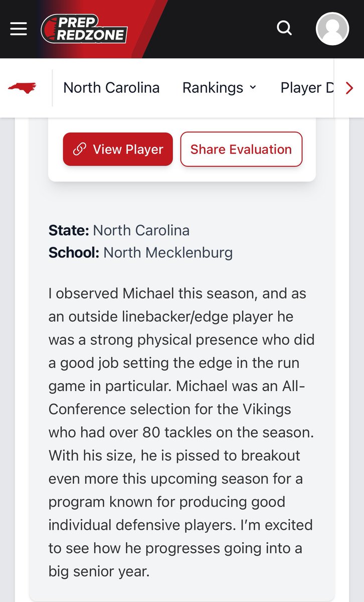 Michael “Mikey” Mcgill (@mikey_mcgill) on Twitter photo Thank you for the write up ✍🏾<a href="/pepman704/">Matt Morrow</a>
<a href="/NorthMeckFB/">North Meck Football</a>
<a href="/CoachBlakeOL/">Coach Blake</a>
<a href="/StevieCoach/">Coach Stevie Dub</a>
<a href="/CoachVereen/">Daryl Vereen</a> Thank you for the write up ✍🏾<a href="/pepman704/">Matt Morrow</a>
<a href="/NorthMeckFB/">North Meck Football</a>
<a href="/CoachBlakeOL/">Coach Blake</a>
<a href="/StevieCoach/">Coach Stevie Dub</a>
<a href="/CoachVereen/">Daryl Vereen</a>