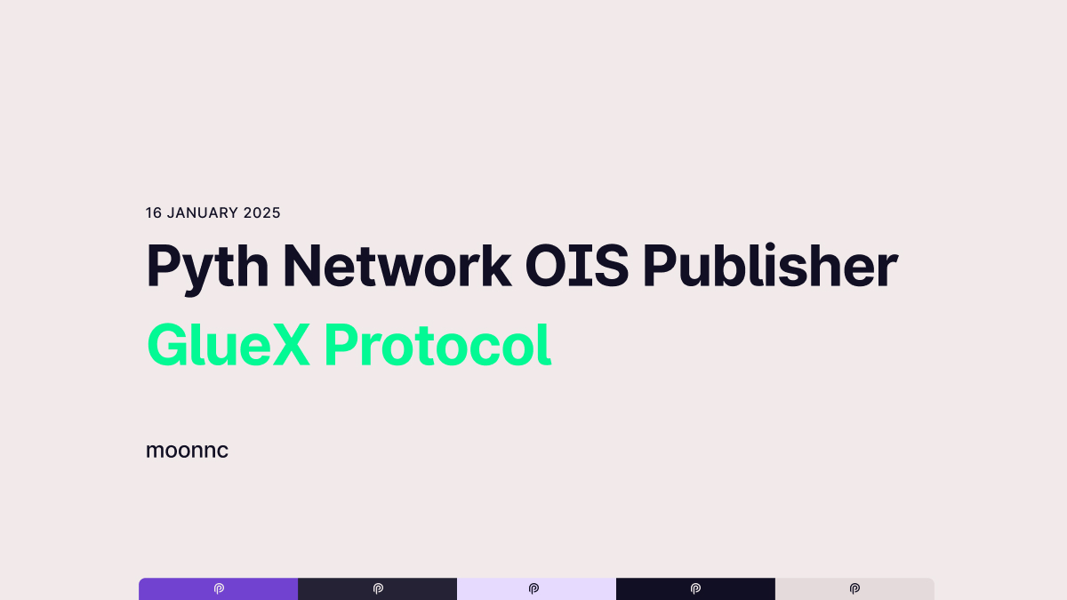 moonn_eth's tweet photo. 1/ Hello, everyone, it's me again! 👋 

We are continuing our research about @PythNetwork  OIS publishers. And let's talk about @GluexProtocol 

Chop-chop-chop⬇️⬇️⬇️ https://t.co/9gcm5MypFl