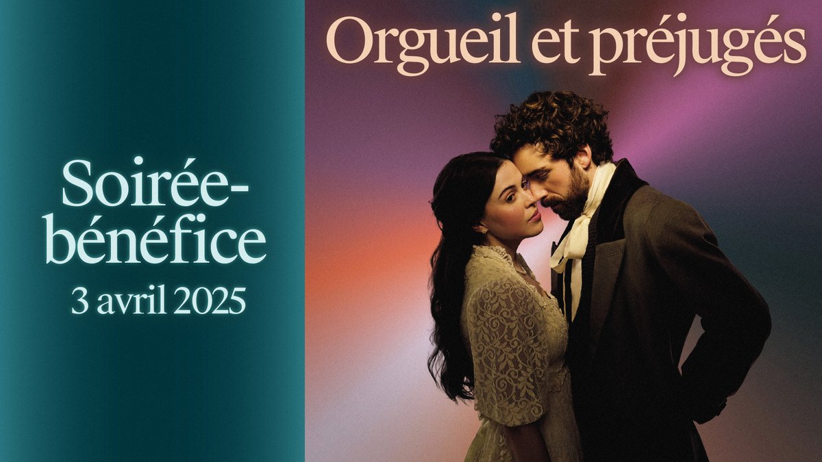✨ La soirée-bénéfice 2025 du TDP aura une présidente d’honneur exceptionnelle : Geneviève Turbide-Potvin, Première VP à la Banque Nationale.
📅 RDV le 3 avril pour une soirée mémorable : spectacle Orgueil et préjugés et cocktail dinatoire
🔗 Réservez ici  bit.ly/3WgAlG7
