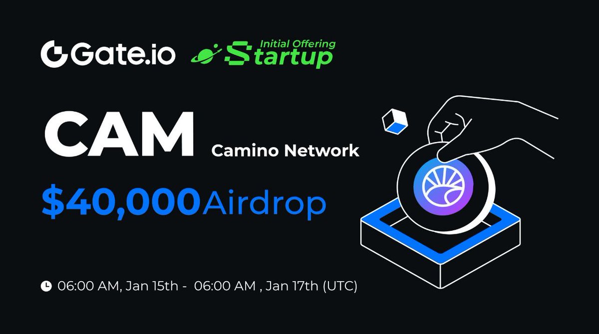 working4647's tweet photo. Camino Network (CAM) Initial Free Offering

GateLive Stream Link: https://t.co/XqFx8xigcd

Project Startup Link:  https://t.co/Tu3UzXu6oV

Project Announcement: https://t.co/v87BiXBLIx

Startup new rules: https://t.co/fg5aZu0hKu

Startup referral link: https://t.co/h4e97DulFR https://t.co/v67frZN5xl