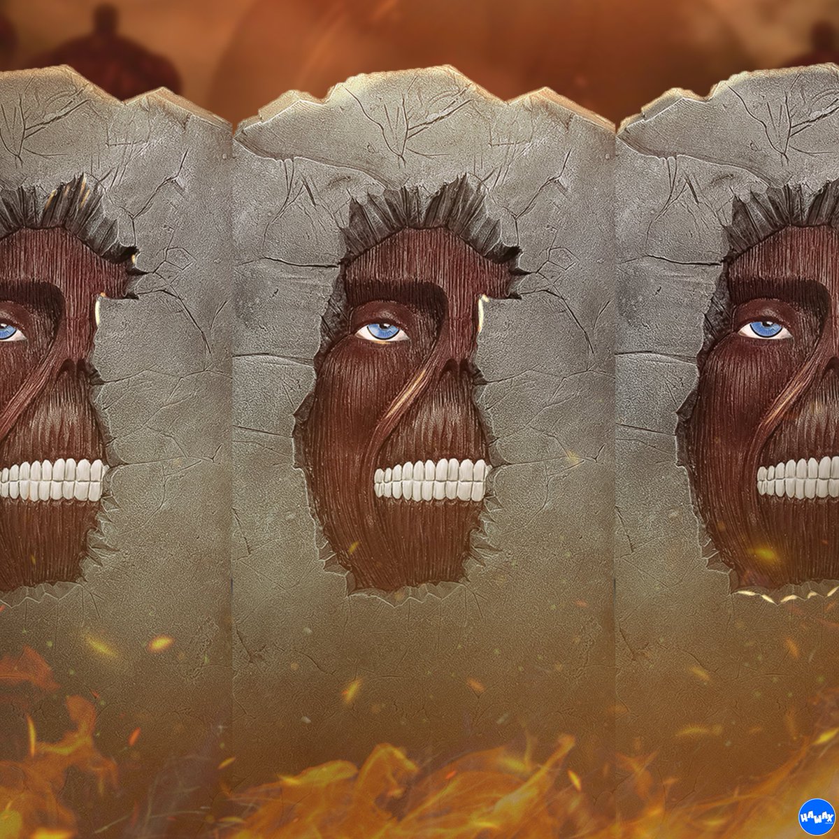 arfi_bilal's tweet photo. KYOJIN - SHINGEKI NO KYOJIN
Bas relief sculpté et peint à la main.
Copies résine disponibles.
 .
#attackontitan #aot #snk #shingekinokyojin 
#erenjaeger #mikasaackerman #arminarlert 
#handsculpted #handpainted #sculpture #artist https://t.co/gAaDWQSjq1