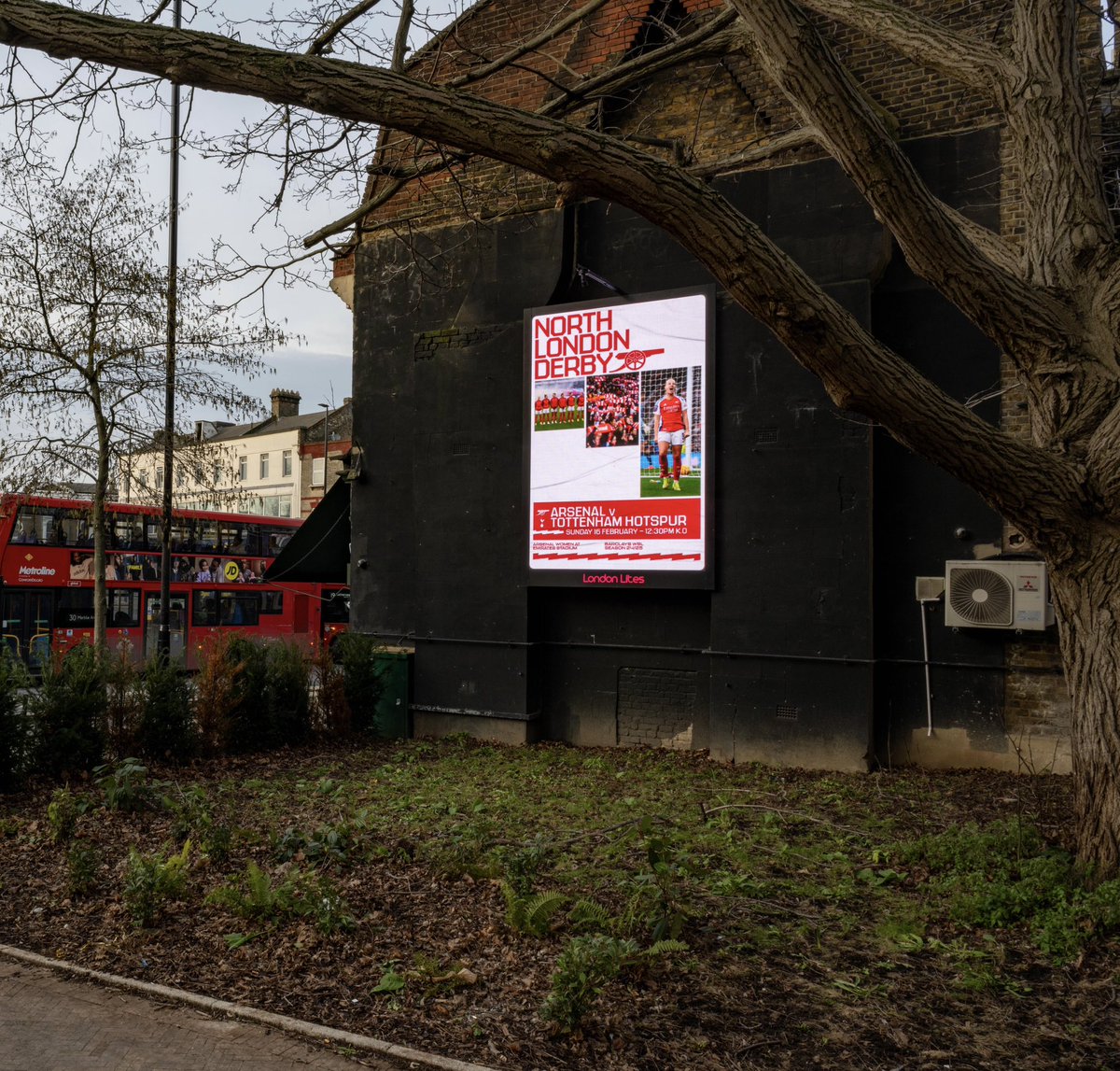 The team are thrilled to share that our DOOH campaign for Arsenal W.F.C. is currently live ❤️⚽️

We’re so pleased to welcome <a href="/Arsenal/">Arsenal</a> to the agency

#arsenal #arsenalwfc #football #premierleague #dooh #oohadvertising #advertising #advertisingagency #wearema #london #hertfordshire
