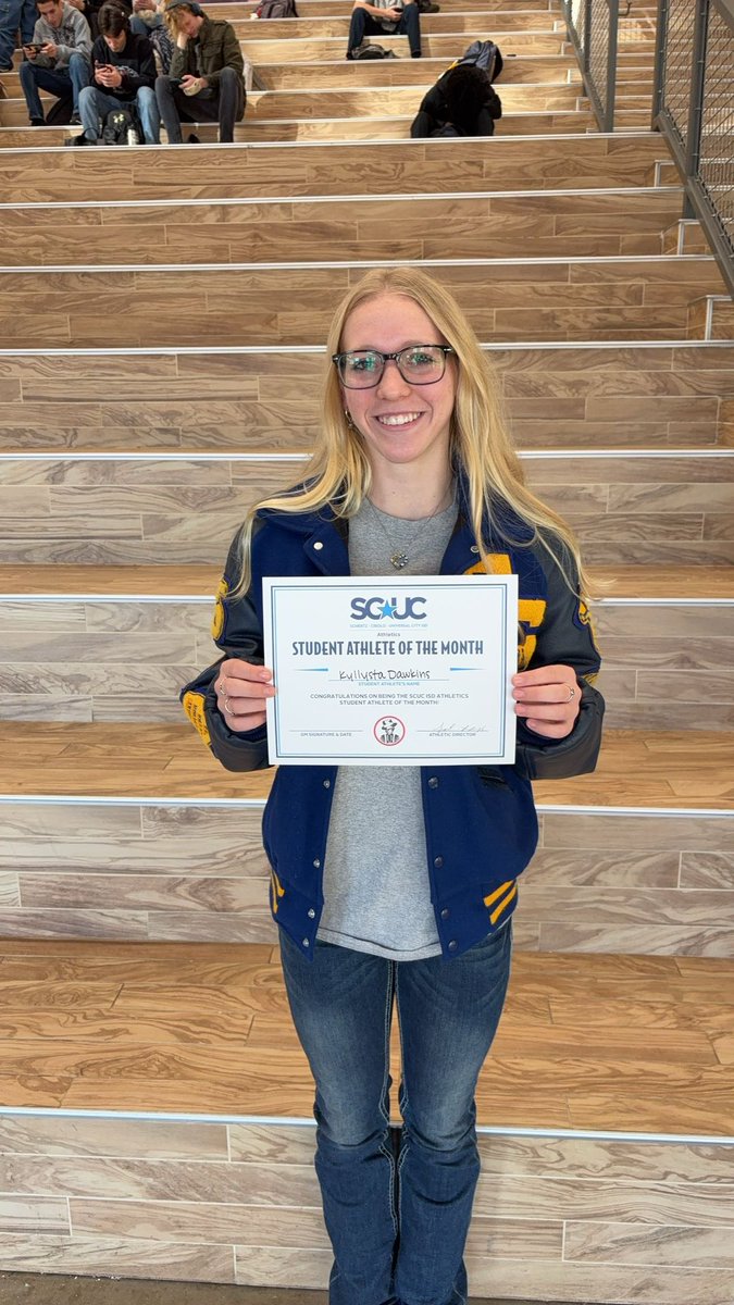 Clemens Wrestling (@clemenswrestli1) on Twitter photo Congratulations to one of our captains <a href="/KyllystaD/">kyllysta dawkins</a> for being our <a href="/SCUCISD/">SchertzCiboloUC ISD</a> <a href="/slimchickens/">Slim Chickens</a> athlete of the month! Congratulations to one of our captains <a href="/KyllystaD/">kyllysta dawkins</a> for being our <a href="/SCUCISD/">SchertzCiboloUC ISD</a> <a href="/slimchickens/">Slim Chickens</a> athlete of the month!
