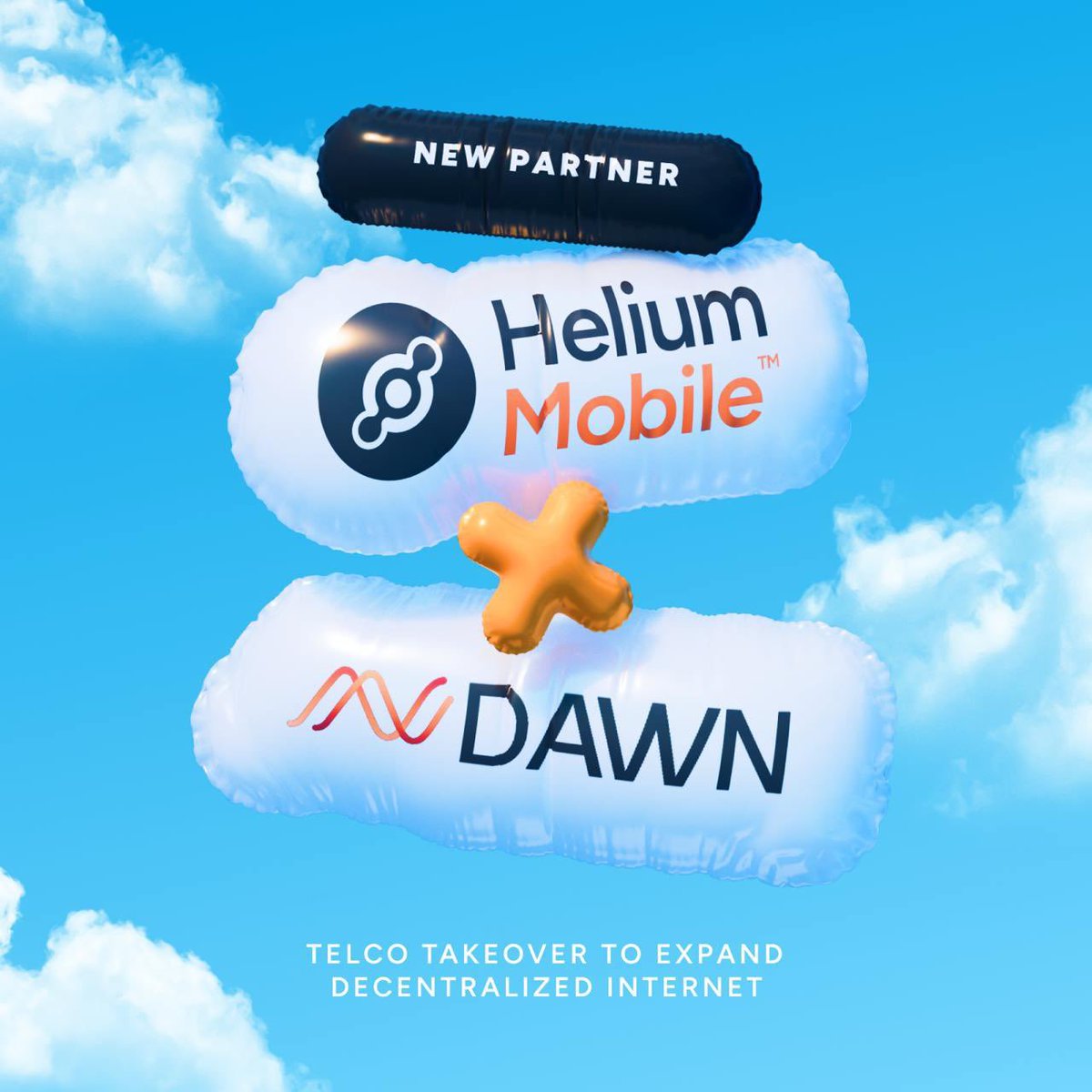 solana_daily's tweet photo. 🚨 DAWN (@dawninternet) 🤝 Helium (@helium)
Aiming to expand decentralized Internet. By combining Helium Mobile’s Hotspot network with DAWN’s broadband nodes; that enable a fully community-owned Internet for mobile and homes. https://t.co/tGNFbH6mXF