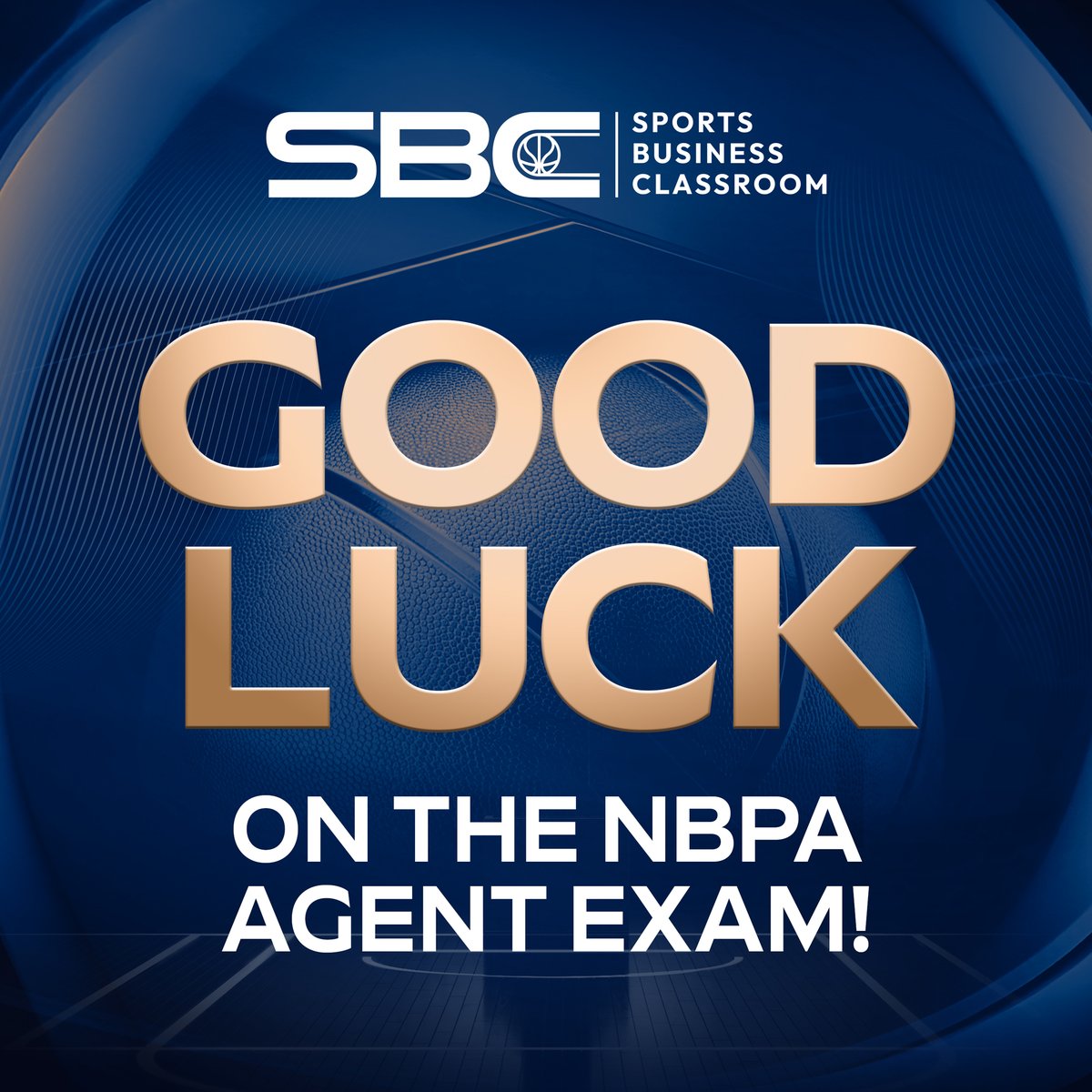 SportsBizClass's tweet photo. Best of luck to everyone taking @TheNBPA Agent Exam today โ we're rooting for you all!
Special thanks to @BobbyMarks42 & @EricPincus for helping everyone prepare for the big day!
#nbpa #agentexam #sportsbusinessclassroom https://t.co/SyBh1jg4FU
