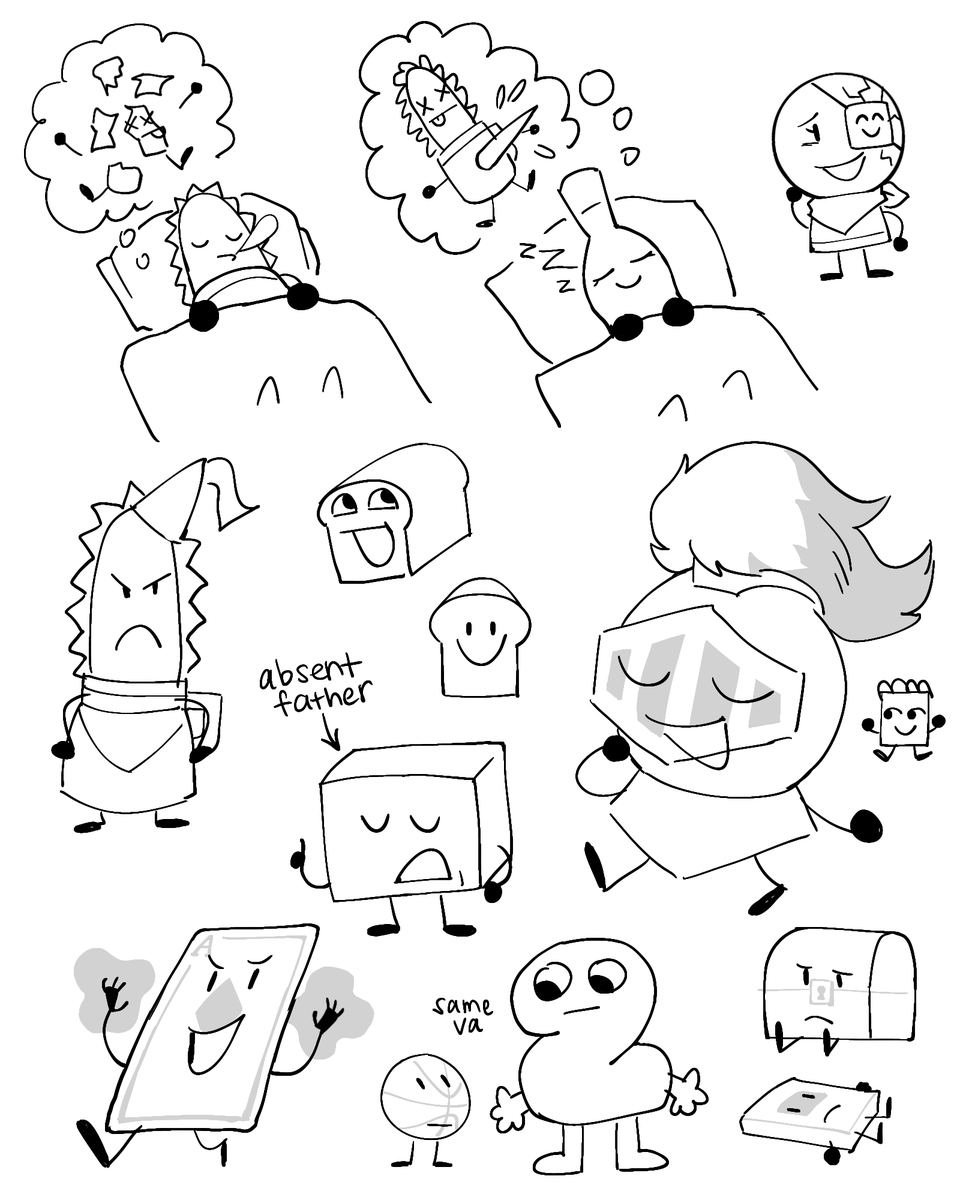 chunkycpu's tweet photo. Found a paper puppets doodle page back when I was binging it 🕺

#ppt2 #osc https://t.co/R0whzBBqJQ