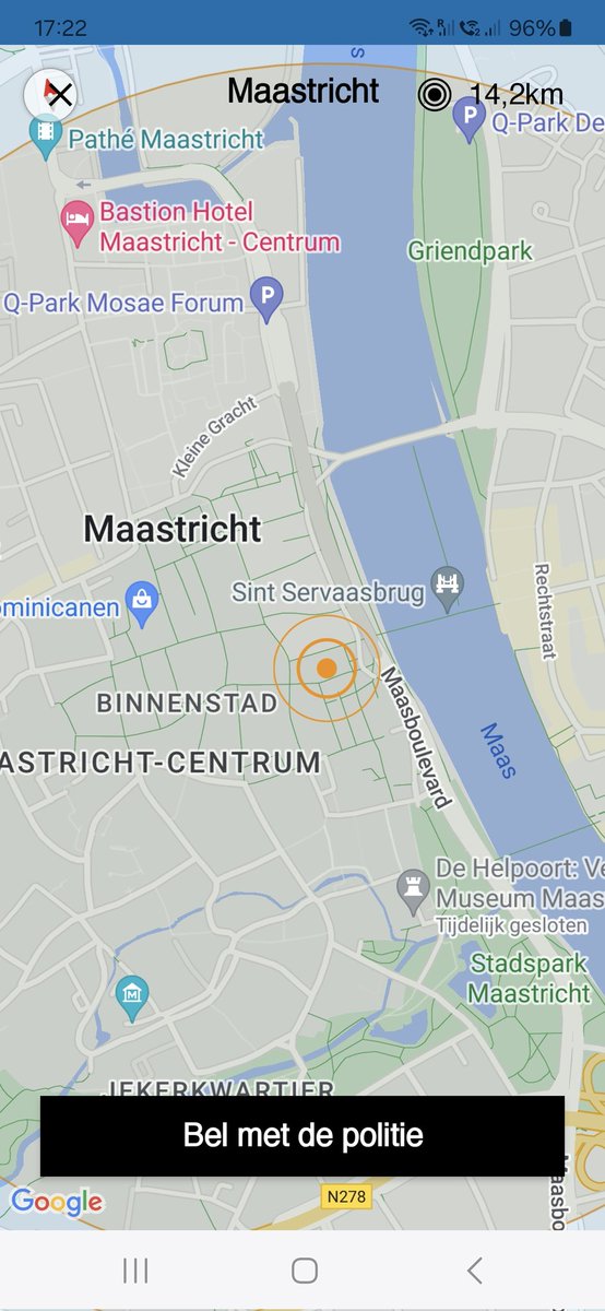 Poging overval op de Maastrichter Brugstraat: politie zoekt verdachten