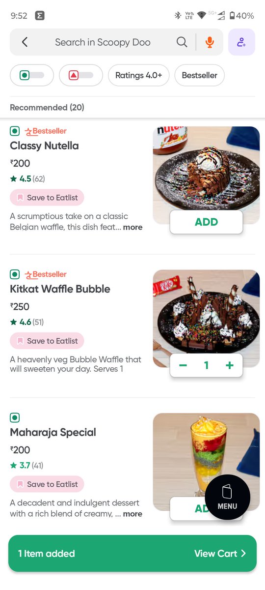 pickled_pretzel's tweet photo. Hi @Swiggy @SwiggyCares, I ordered a KitKat waffle, but what I got was completely different. Your support team stopped responding when I raised the issue.

This has happened multiple times, with cases closed without any proper resolution. https://t.co/dfZAQ7uIcZ