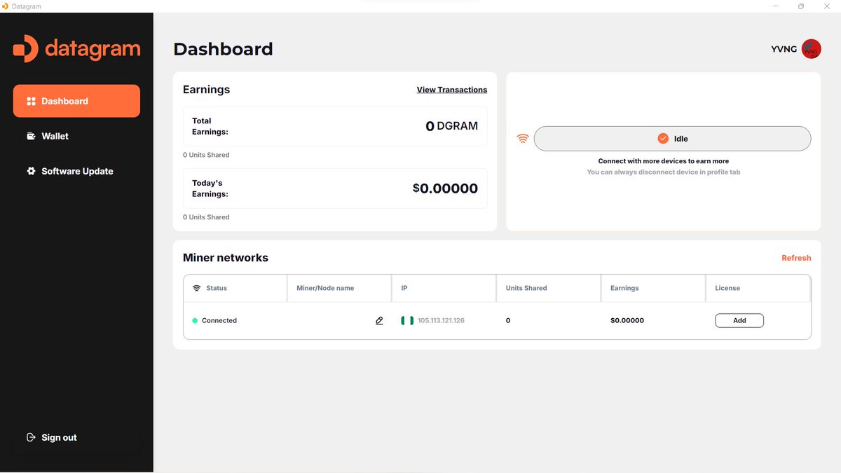 AOWISEONE's tweet image. JUST STARTED RUNNING MY NODE FOR DATAGRAM YOU GUYS CAN JOIN ME ALSO
#datagram #Dgram 

@BitBenderBrink @thousandbtc @chat3one @DarrenSRS