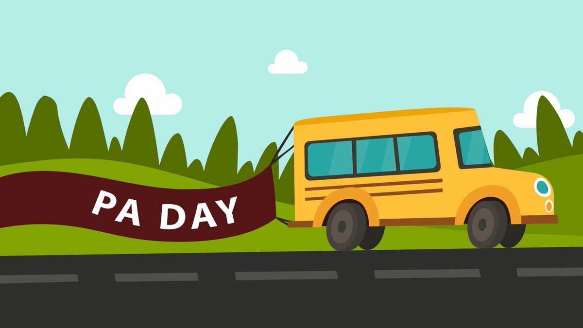 📣 As a friendly reminder, tomorrow is a Professional Activity (PA) Day for our elementary students. See you on Monday!

More information: tdsb.on.ca/PAdays