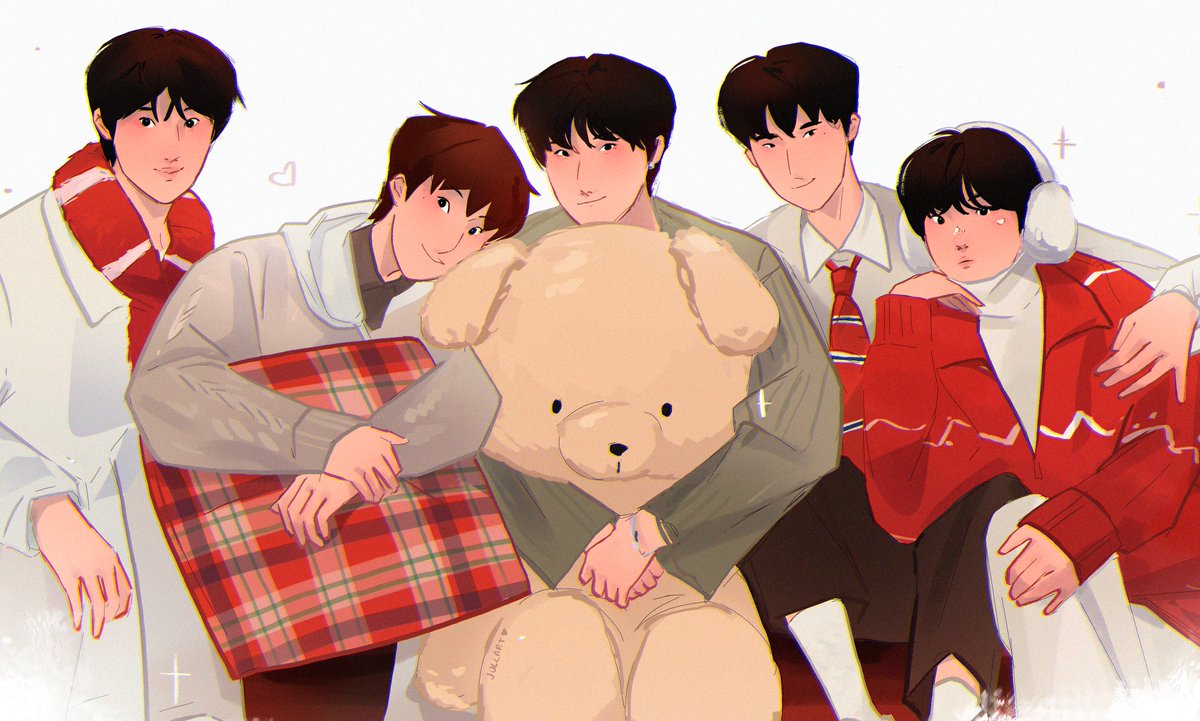 ❄️🧸🎁

#원위 #ONEWE #용훈 #강현 #하린 #동명 #기욱이 #기욱  #OneweFanart